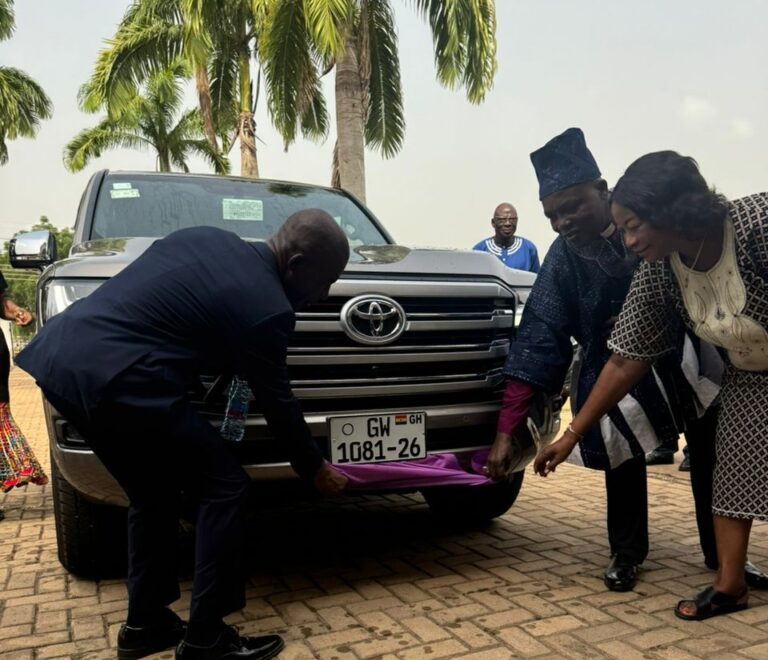 𝐄𝐏𝐂𝐆 Receives New Toyota Land Cruiser For Pastoral Work